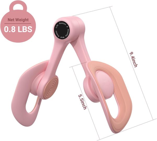 MERACH Thigh Master, Thigh Trainer, Pelvic Floor Muscle Trainer, Inner Thigh Exercise Workout Equipment for Home, Pelvic Floor Strengthening Device Women - Image 3