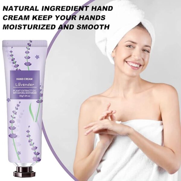 10 Pack Hand Cream for Dry Cracked Hands,Mothers Day Gifts,Teacher Appreciation Gifts,Nurses Week Gifts,Birthday Gifts for Women,Natural Plant Fragrance Mini Hand Lotion Moisturizing Hand Care Cream - Image 5