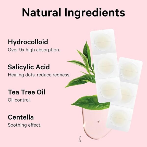 Sosky Pimple Patches for Face, FSA HSA Eligible Invisible Hydrocolloid Acne Patches, Zit Sticker for Face and Skin, Pimple Sticker for Covering Zits, Blemishes with Salicylic Acid 48 Count - Image 3