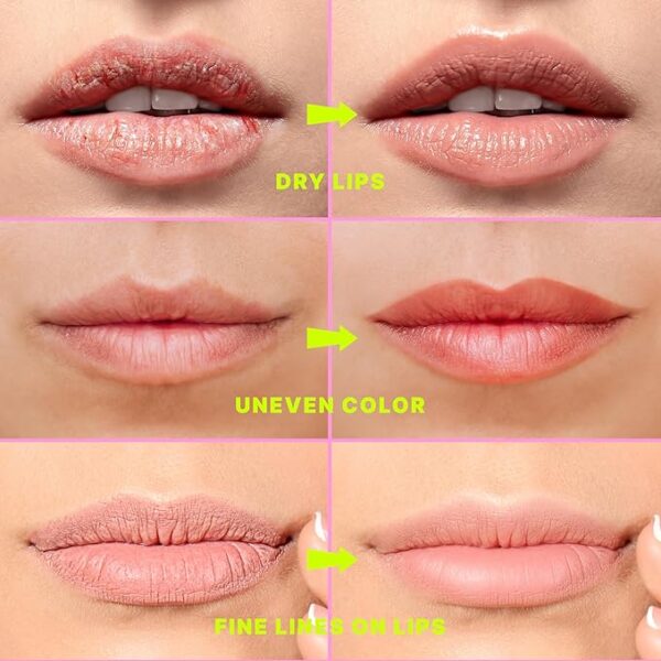 Overnight Lip Mask Lip Butter Balm: 24hrs Hydrating Repair Treatment Lip Sleeping Mask - Hyaluronic Acid/Shea Cocoa Seed Butter/Beeswax/Vitamins for Chapped Dry Lips Care/Moisturizer - Fade Lip Lines - Image 9