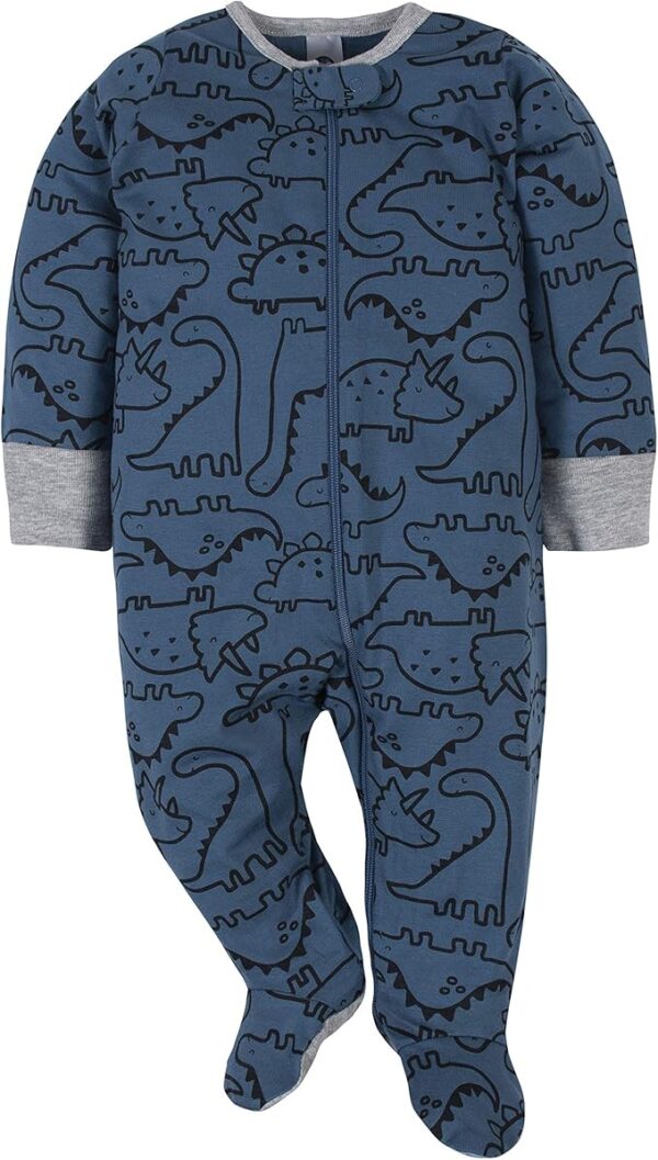 Gerber Baby Boys 4 Pack Sleep 'N Play Footie - Image 5