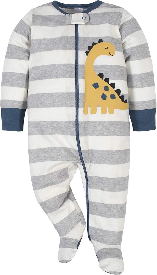 Gerber Baby Boys 4 Pack Sleep 'N Play Footie - Image 6